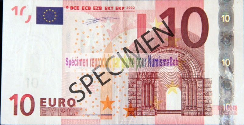10 Euro Espagne W Duisenberg